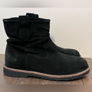 Birkenstock Luton Black Suede Boots size 41 Women’s size 10 *Worn Once*